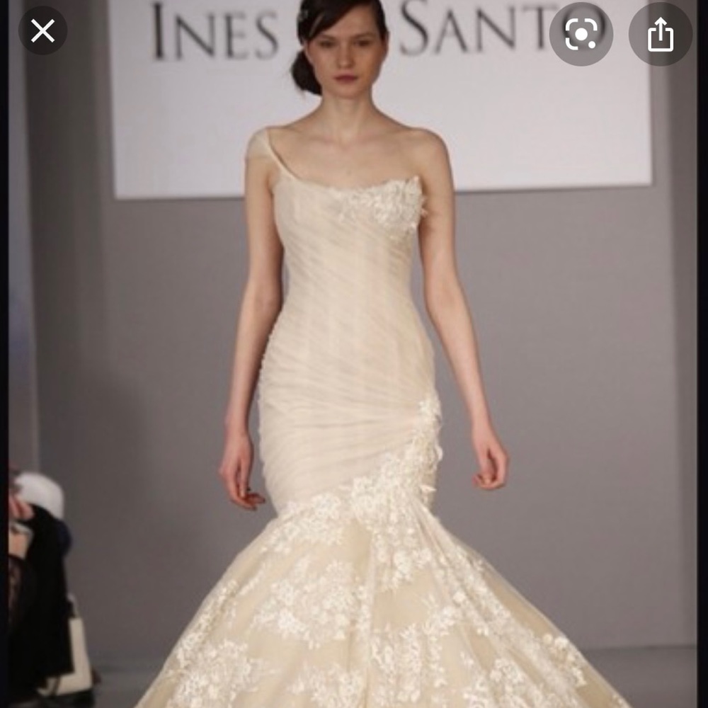 Ines Di Santo "Vichy" wedding dress - Picture 3 of 11